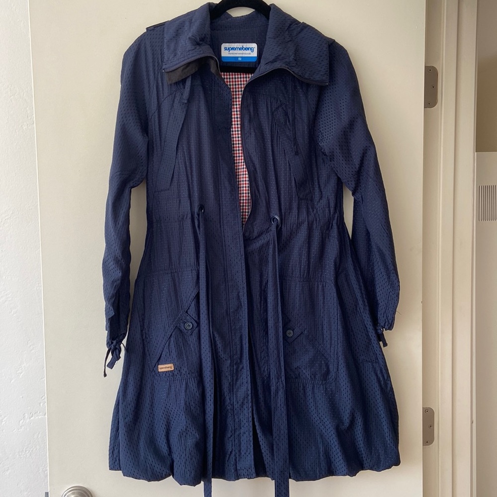 SUPREMEBEING Navy Coat | S